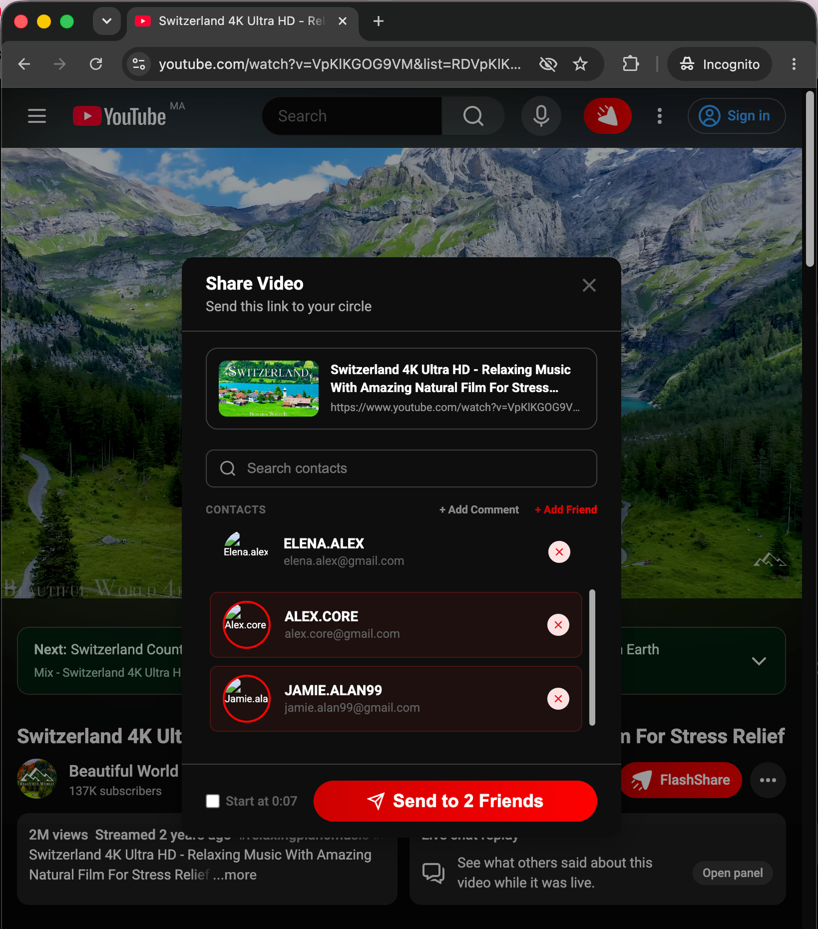FlashShare Extension Preview 2